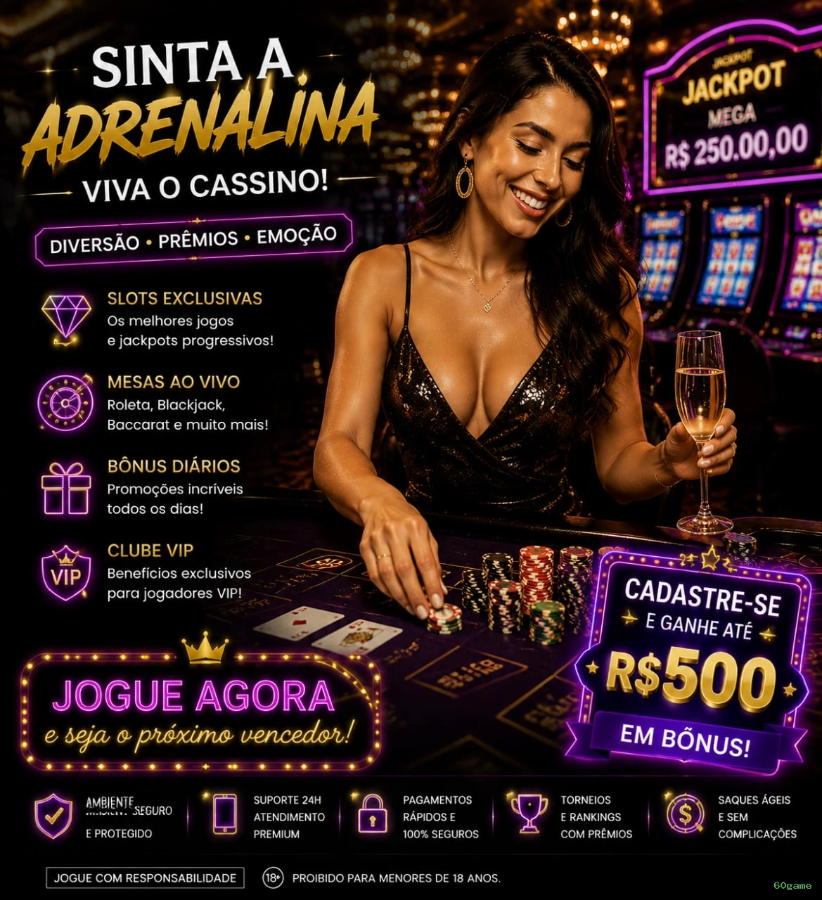 Vídeo Slots 60game
